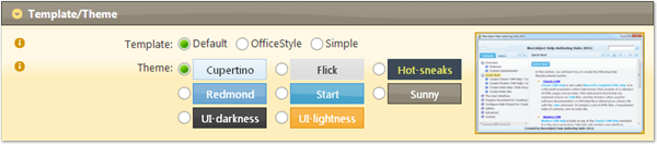 Templates and themes for creating Unicode CHM Help file.